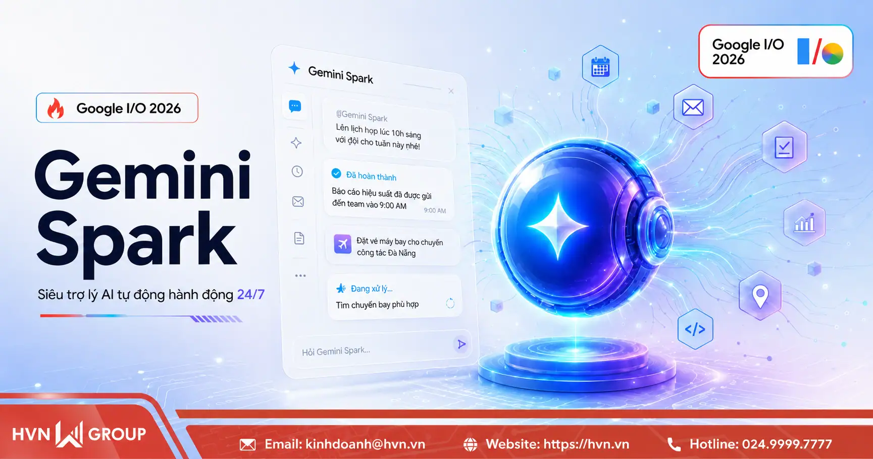 Gemini Spark là gì? Siêu trợ lý AI tự động 24/7 tại sự kiện Google I/O 2026 27 Gemini Spark Là Gì