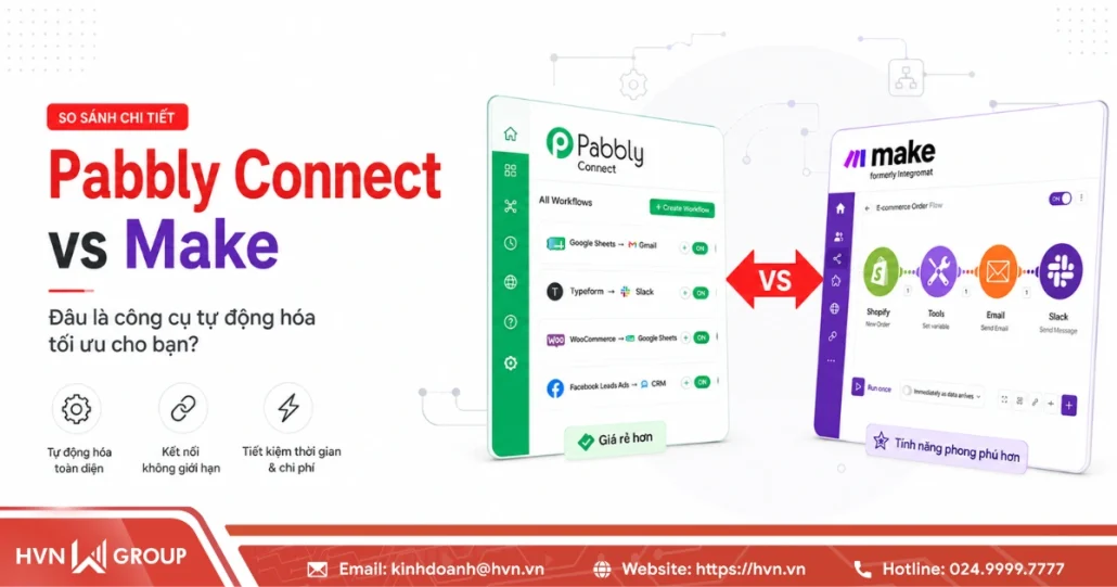 Pabbly Connect vs Make: Đâu là công cụ tự động hóa tối ưu cho bạn? 9 Pabbly Connect Vs Make Đâu Là Công Cụ Tự động Hóa Tối ưu Cho Bạn