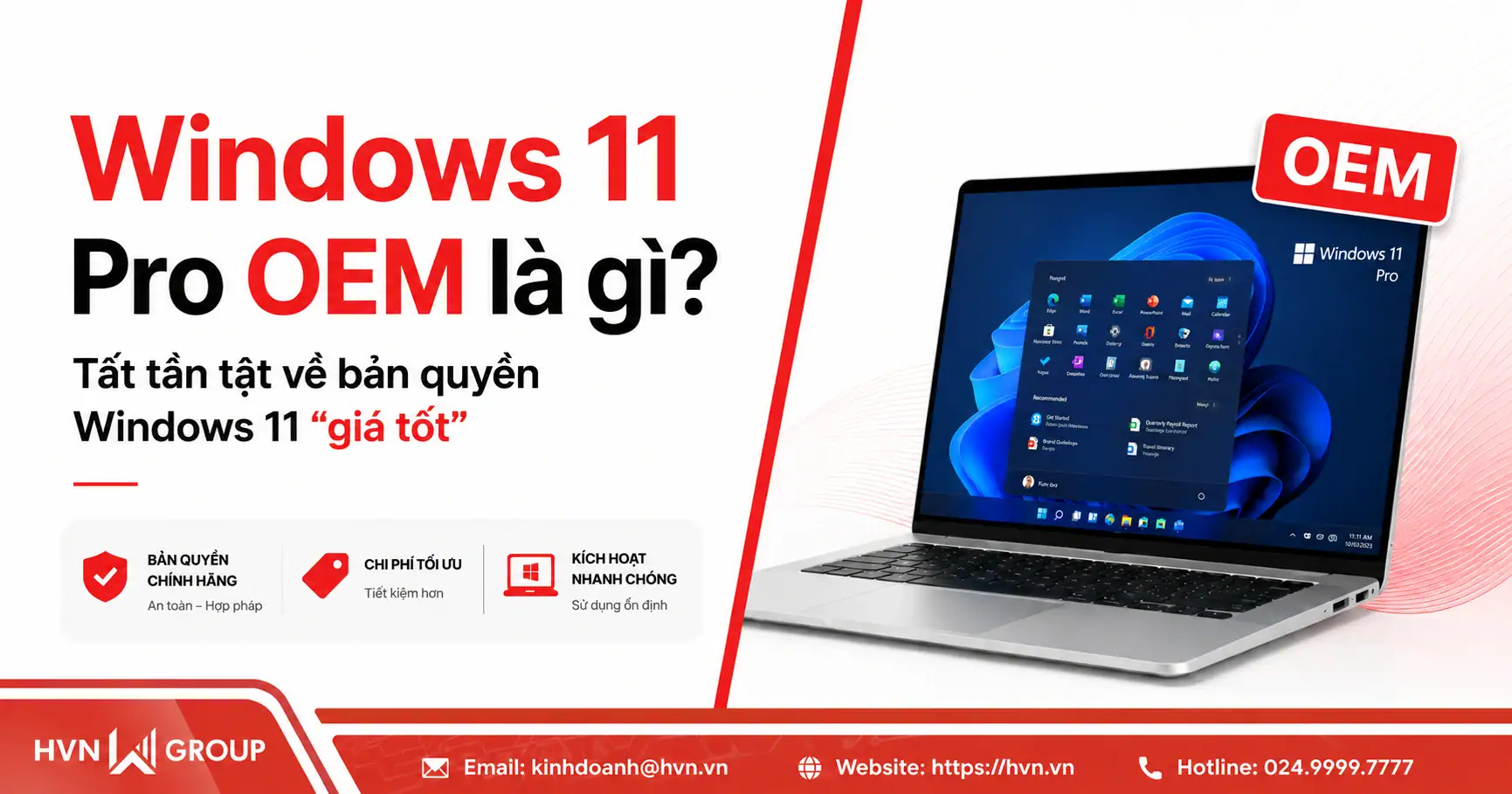 Windows 11 Pro OEM Là Gì   Tất Tần Tật Về Bản Quyền Windows 11 “giá Tốt”