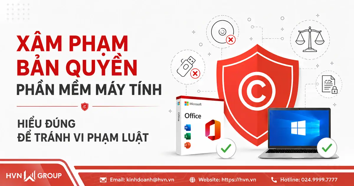 Xâm phạm bản quyền phần mềm máy tính: Hiểu đúng để tránh vi phạm luật 33 Xâm Phạm Bản Quyền Phần Mềm Máy Tính Hiểu đúng để Tránh Vi Phạm Luật