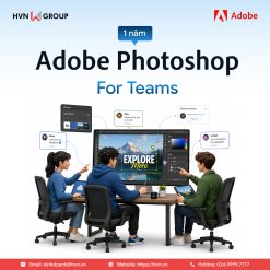 Adobe Photoshop for teams - 1 năm