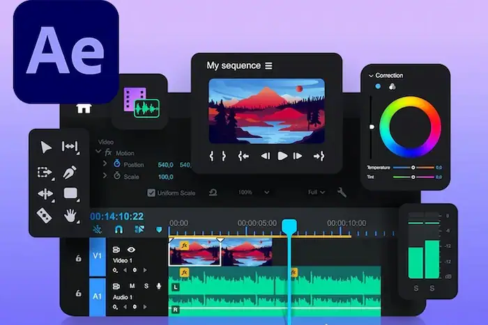 Adobe Creative Cloud là gì? Toàn bộ 20+ Ứng dụng & cách mua bản quyền 24 Adobe After Effects