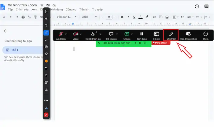 Cách vẽ hình trên Zoom bằng máy tính, điện thoại từ A-Z 22 Cách Vẽ Hình Trên Zoom Bằng Tính Năng Annotate 1