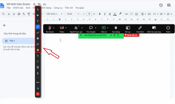 Cách vẽ hình trên Zoom bằng máy tính, điện thoại từ A-Z 23 Cách Vẽ Hình Trên Zoom Bằng Tính Năng Annotate 2
