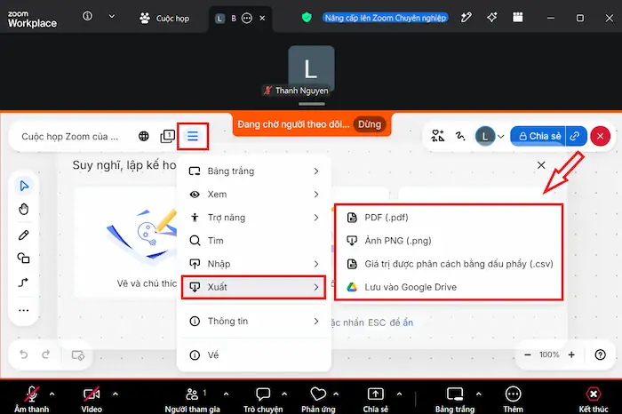 Cách vẽ hình trên Zoom bằng máy tính, điện thoại từ A-Z 37 Không Lưu được Nội Dung đã Vẽ trên Zoom