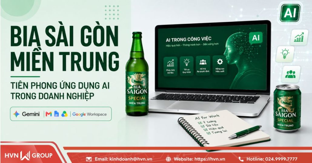 Bia Sài Gòn Miền Trung tiên phong ứng dụng AI trong doanh nghiệp 6 Bia Sài Gòn Miền Trung tiên phong ứng dụng AI trong doanh nghiệp