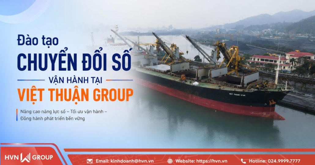 Đào tạo chuyển đổi số vận hành tại Việt Thuận Group 8 Đào tạo chuyển đổi số vận hành tại Việt Thuận Group