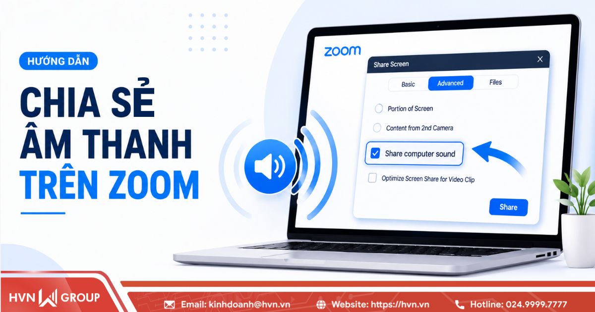 Hướng dẫn cách chia sẻ âm thanh trên Zoom chi tiết từ A-Z 30 Hướng dẫn cách chia sẻ âm thanh trên Zoom chi tiết từ A-Z