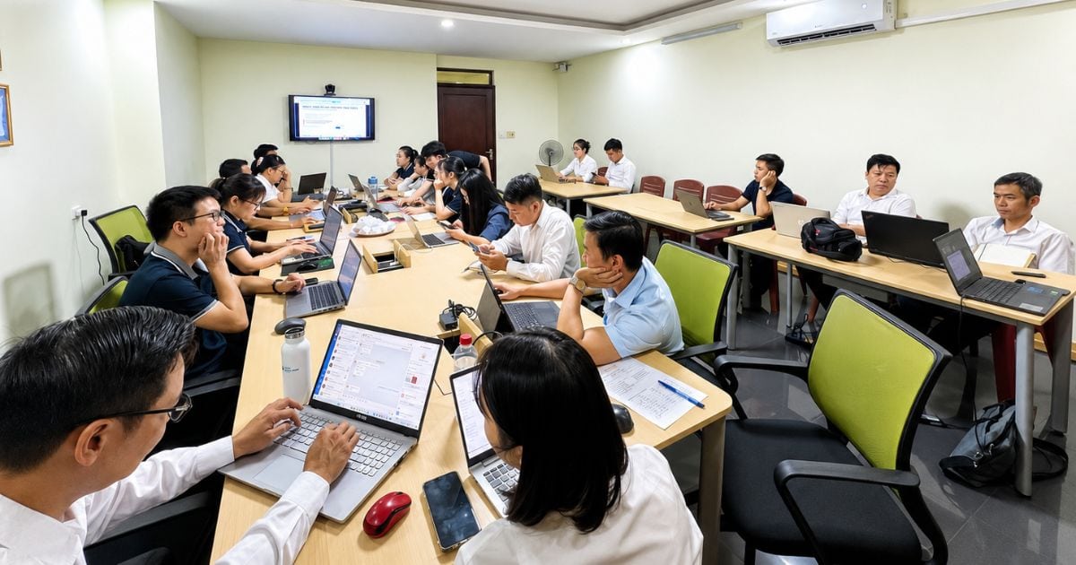 Đào tạo chuyển đổi số vận hành tại Việt Thuận Group 12 Thành phần tham dự cấp cao từ Ban Lãnh Đạo và các chi nhánh