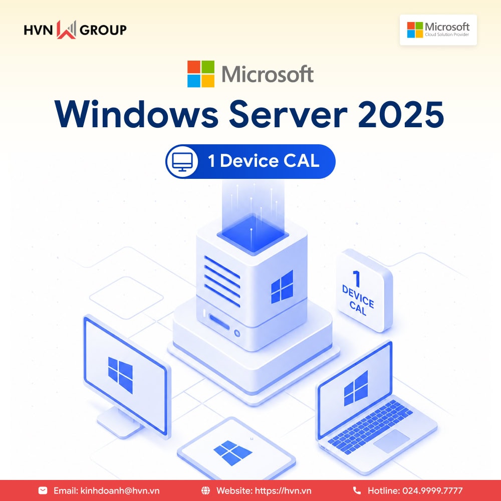 Windows Server 2025 - 1 Device CAL