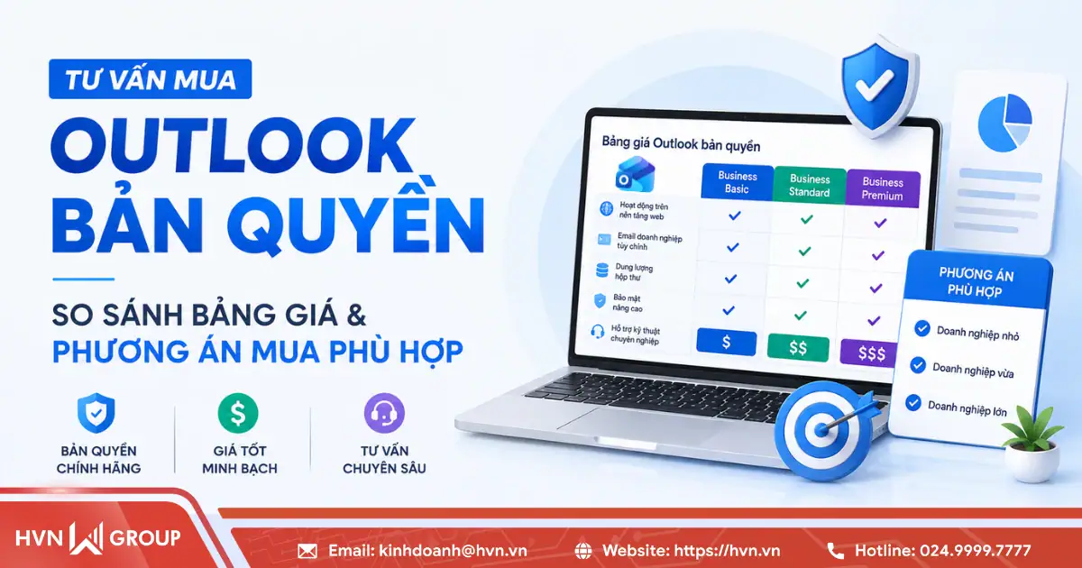 Tư vấn mua Outlook bản quyền: So sánh bảng giá & phương án mua phù hợp 17 Tư Vấn Mua Outlook Bản Quyền So Sánh Bảng Giá & Phương án Mua Phù Hợp