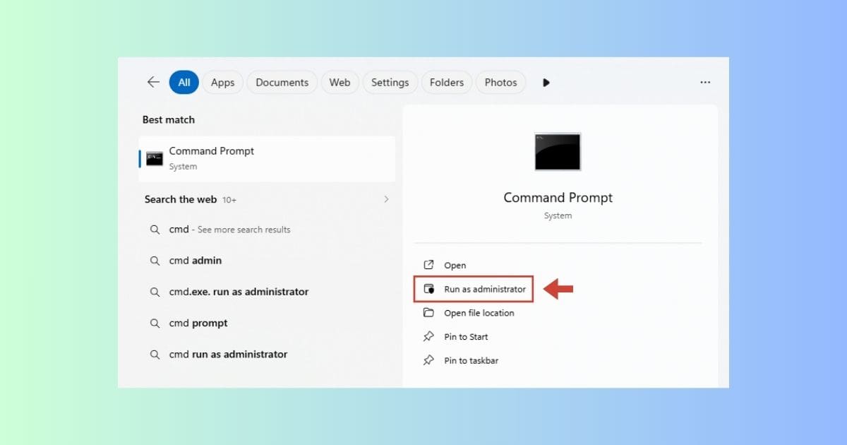 11 Cách sửa lỗi Unable to connect trên Zoom thành công 100% 48 chọn Run as administrator