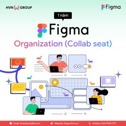 Figma Organization (Collab seat) - 1 Năm