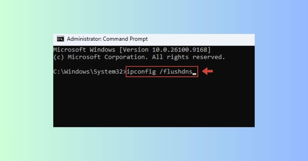11 Cách sửa lỗi Unable to connect trên Zoom thành công 100% 49 nhập chính xác câu lệnh “ipconfig /flushdns”