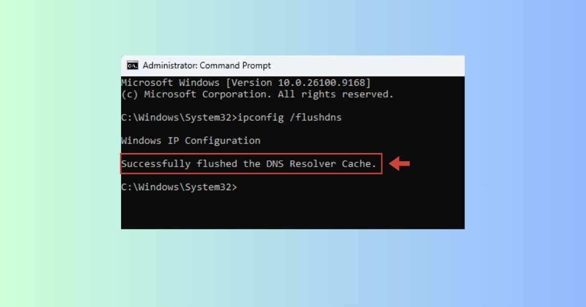 11 Cách sửa lỗi Unable to connect trên Zoom thành công 100% 50 Successfully Flushed The Dns Resolver Cache