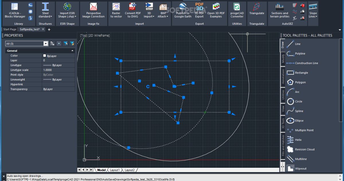 progeCAD 2027 Professional - Corporate One Site License 3 Xử lý chuyên sâu dữ liệu PDF, BIM Revit và Point Cloud 3D