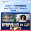 Zoom Workplace Large Meeting 1000 Participants Add-Ons - 1 tháng 6 Zoom Workplace Large Meeting 1000 Participants Add-Ons - 1 tháng