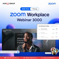 Zoom Workplace Webinar 3000 Add-Ons - 1 tháng
