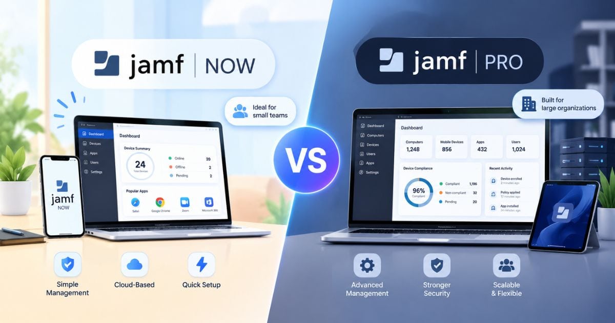 Jamf Now và Jamf Pro: So sánh chi tiết, nên chọn gói nào? 25 Jamf Now và Jamf Pro: Doanh nghiệp nên chọn giải pháp nào?
