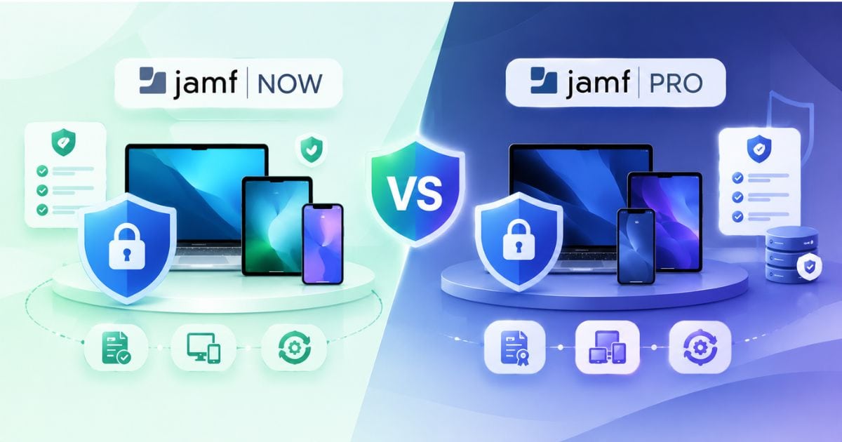 Jamf Now và Jamf Pro: So sánh chi tiết, nên chọn gói nào? 18 Bảo mật, tuân thủ và quản lý bản vá