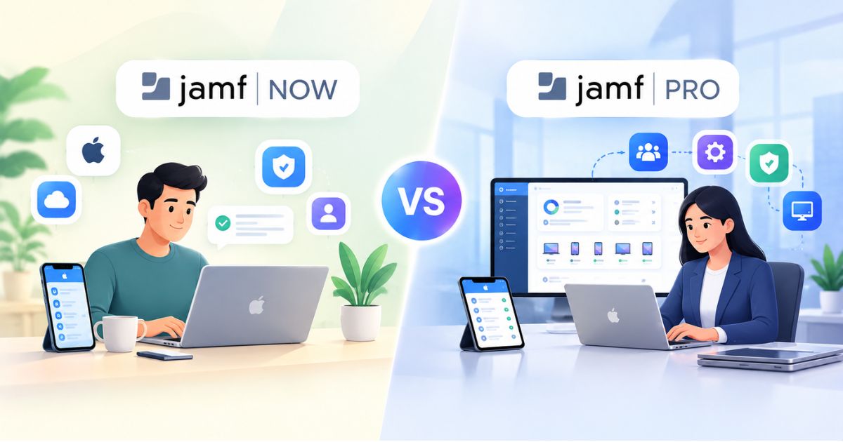 Jamf Now và Jamf Pro: So sánh chi tiết, nên chọn gói nào? 19 So sánh về trải nghiệm người dùng cuối