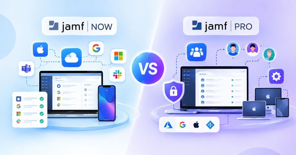 Jamf Now và Jamf Pro: So sánh chi tiết, nên chọn gói nào? 17 Tích hợp hệ thống và quản lý định danh