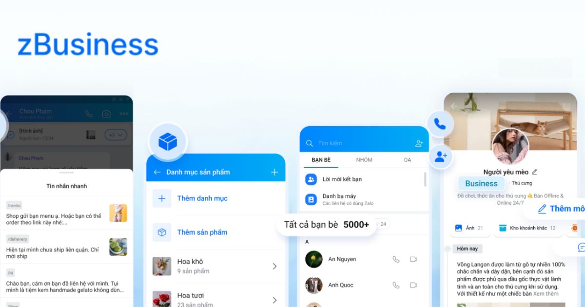 Tư vấn mua Zalo Business: Bảng giá & giải pháp tối ưu 17 Zalo Business Pro