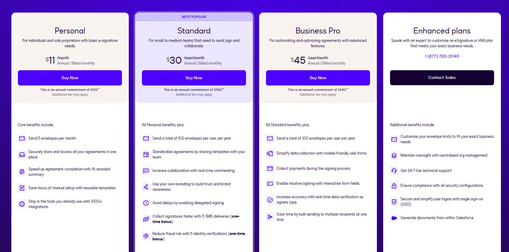 So sánh Adobe Sign vs DocuSign (2026): Tính năng, chi phí & lựa chọn 16 Bang Gia Docusign