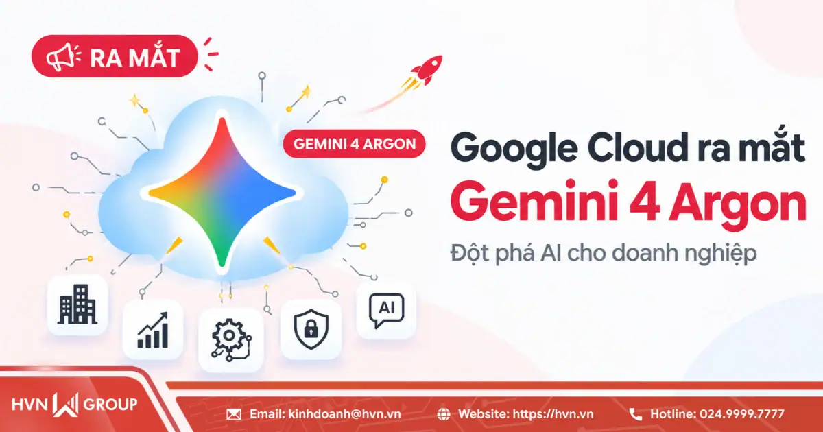 Google Cloud ra mắt Gemini 4 Argon: Đột phá AI cho doanh nghiệp 13 Google Cloud Ra Mat Gemini 4 Argon