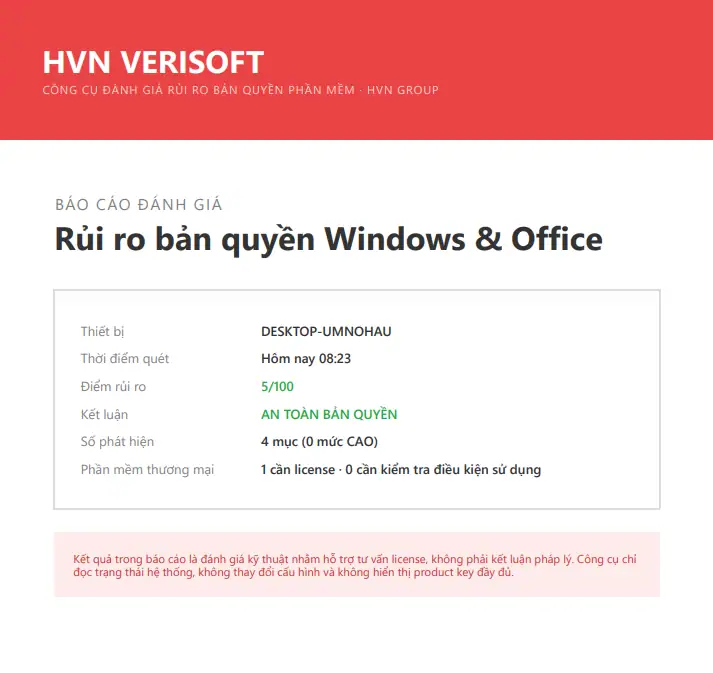05+ Cách kiểm tra Win có bản quyền hay không (Cập nhật 2026) 16 Ket Qua Kiem Tra Ban Quyen