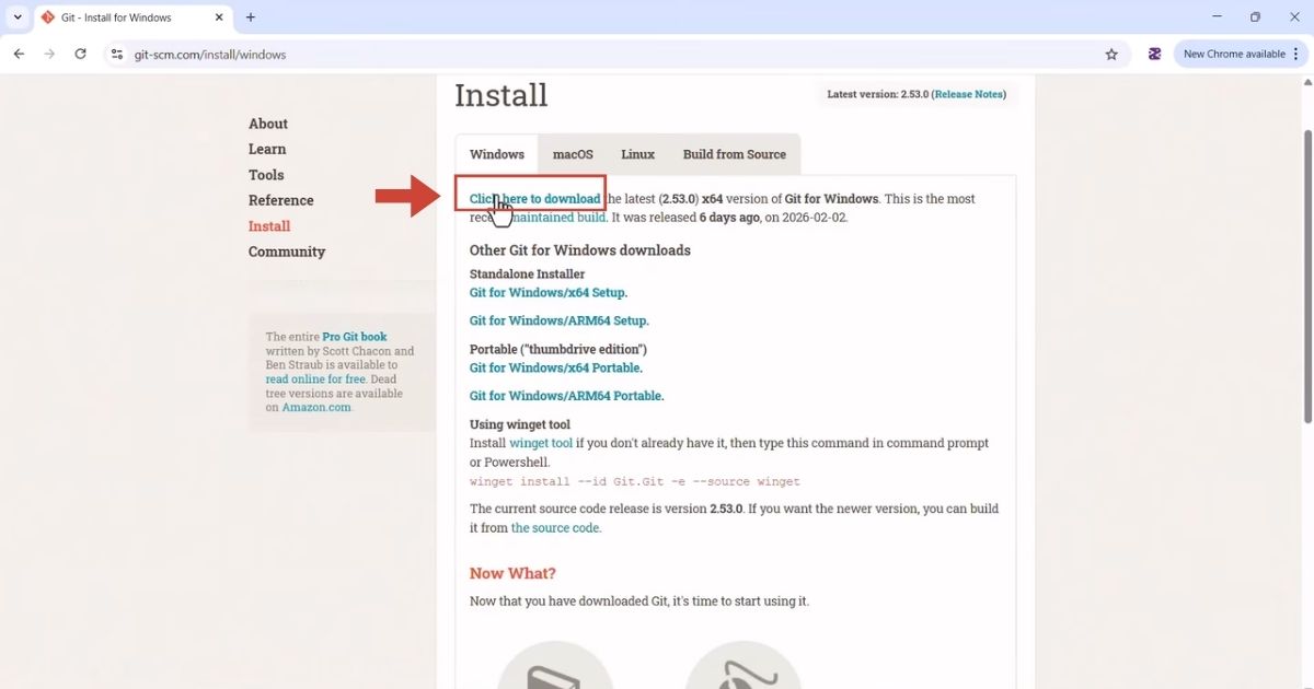 Claude Code là gì? Chi tiết về trợ lý AI lập trình hàng đầu 37 tải bộ cài đặt Git for Windows