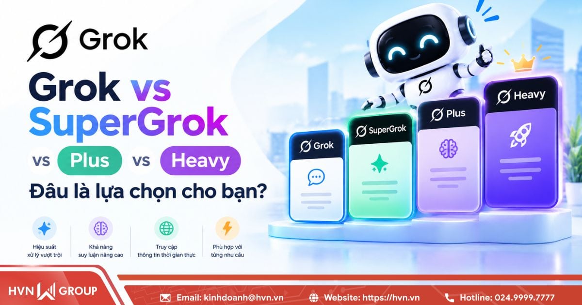 Grok vs SuperGrok vs Plus vs Heavy: Đâu là lựa chọn cho bạn?